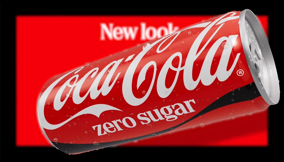 Le packaging Coca-Cola issu du rebranding mondial signé JKR
