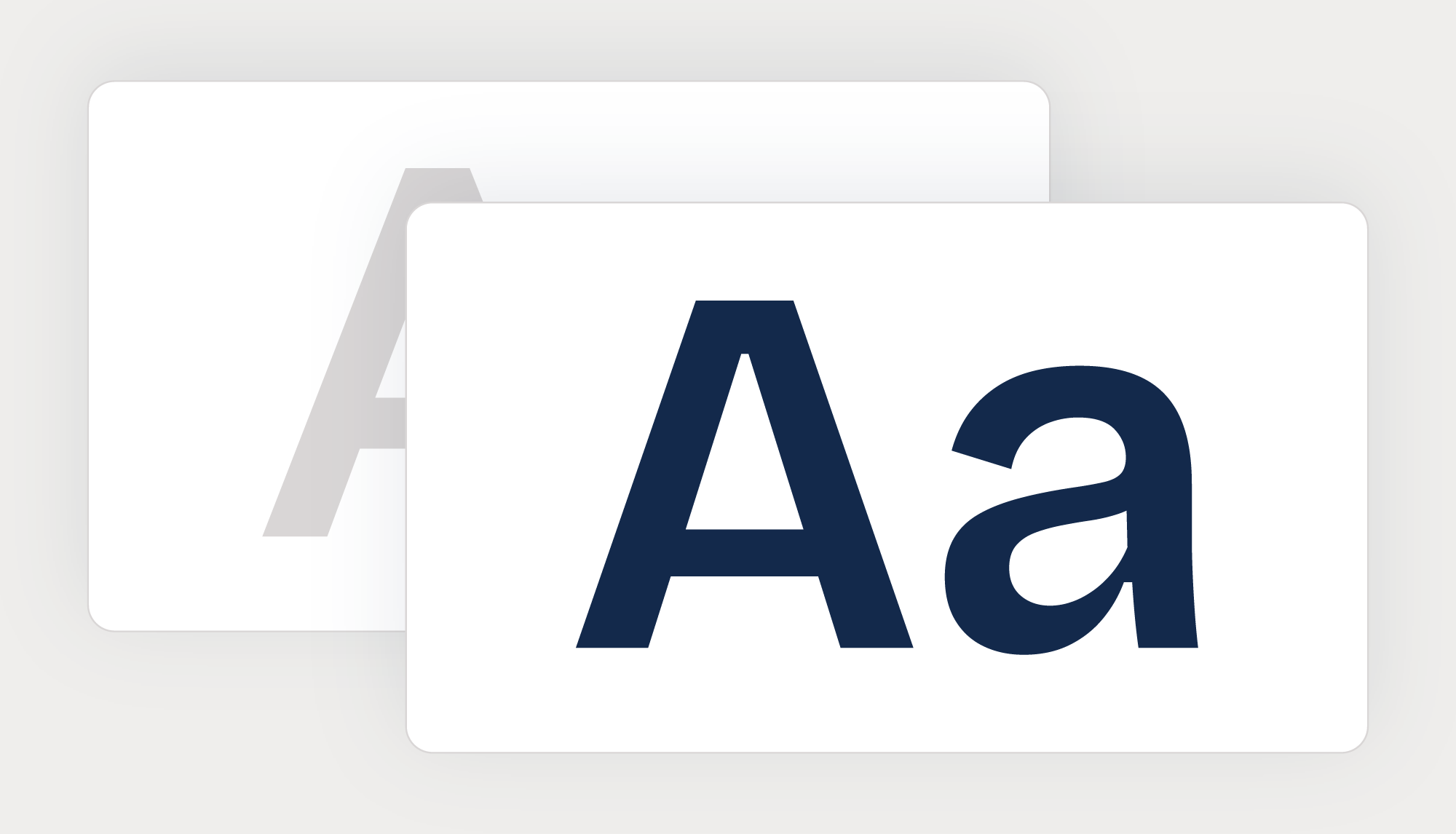 La typographie d'une charte graphique de marque